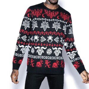 Blackcraft Cult O UNHOLY NIGHT Sweater L